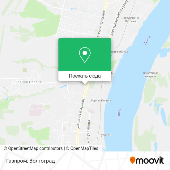 Карта Газпром