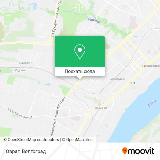 Карта Овраг