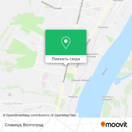 Карта Славица
