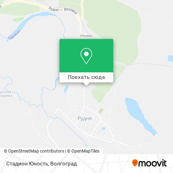Карта Стадион Юность