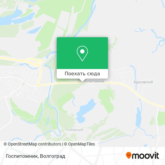 Карта Госпитомник