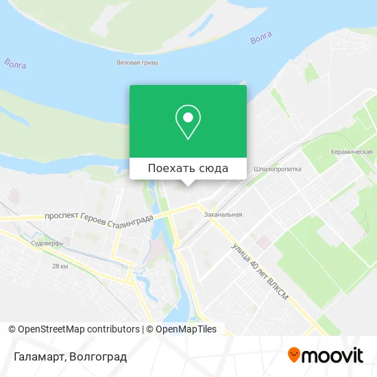 Карта Галамарт