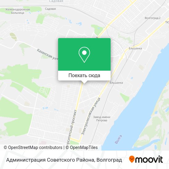Карта Администрация Советского Района