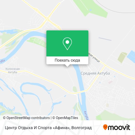 Карта Центр Отдыха И Спорта «Афина»