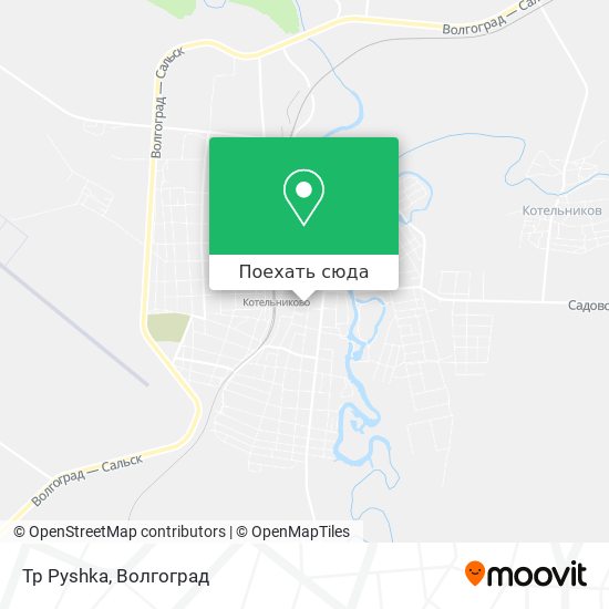 Карта Tp Pyshka