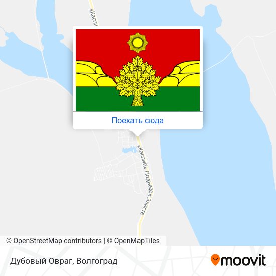 Карта Дубовый Овраг