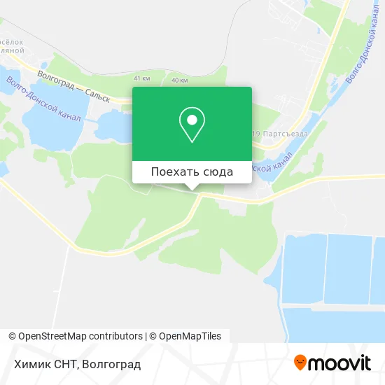 Карта Химик СНТ