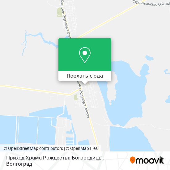 Карта Приход Храма Рождества Богородицы
