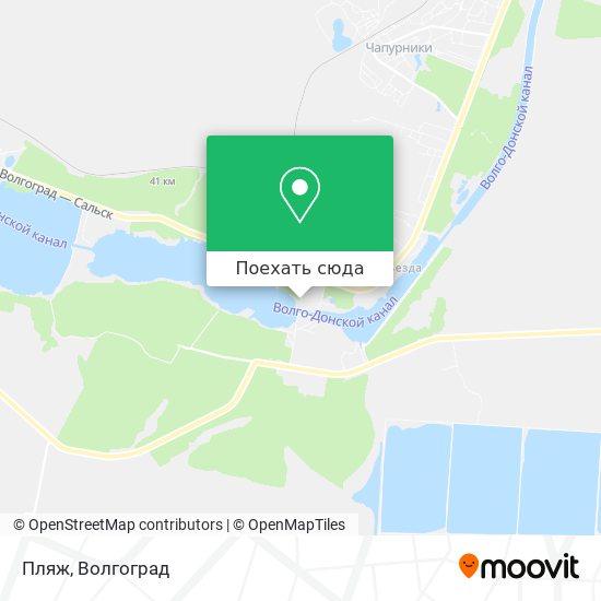 Карта Пляж