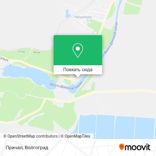 Карта Причал