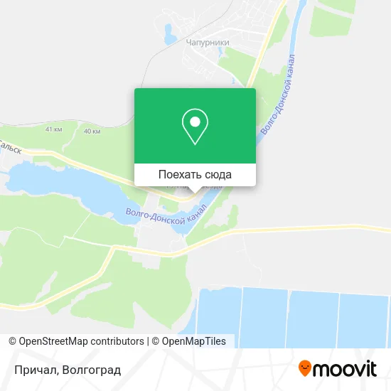 Карта Причал