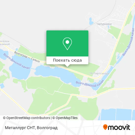 Карта Металлург СНТ