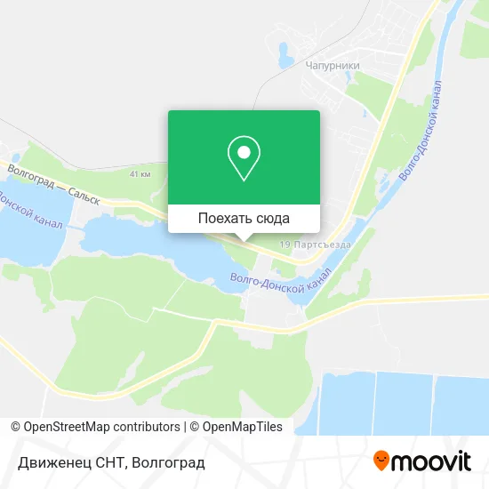 Карта Движенец СНТ