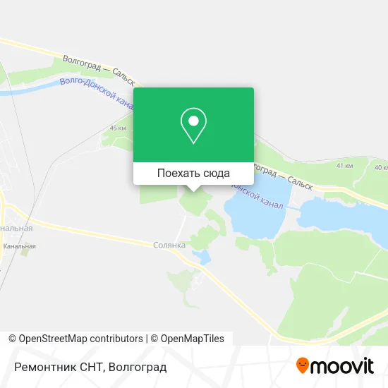 Карта Ремонтник СНТ