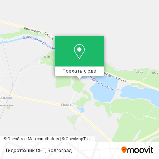 Карта Гидротехник СНТ