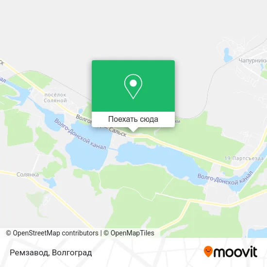 Карта Ремзавод