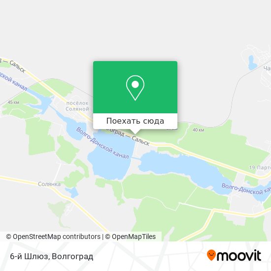 Карта 6-й Шлюз