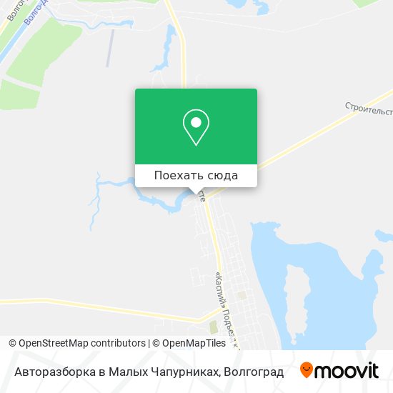 Карта Авторазборка в Малых Чапурниках