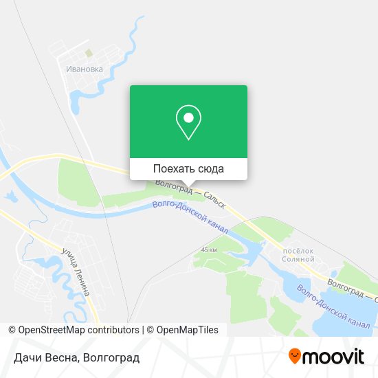 Карта Дачи Весна