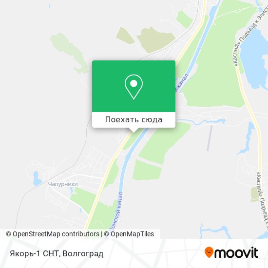 Карта Якорь-1 СНТ
