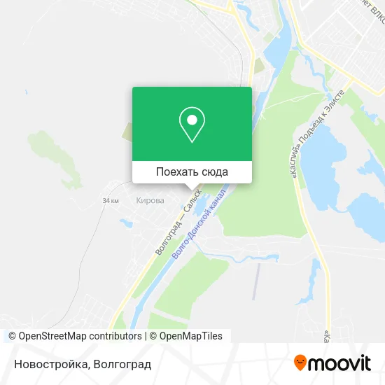 Карта Новостройка