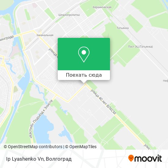 Карта Ip Lyashenko Vn