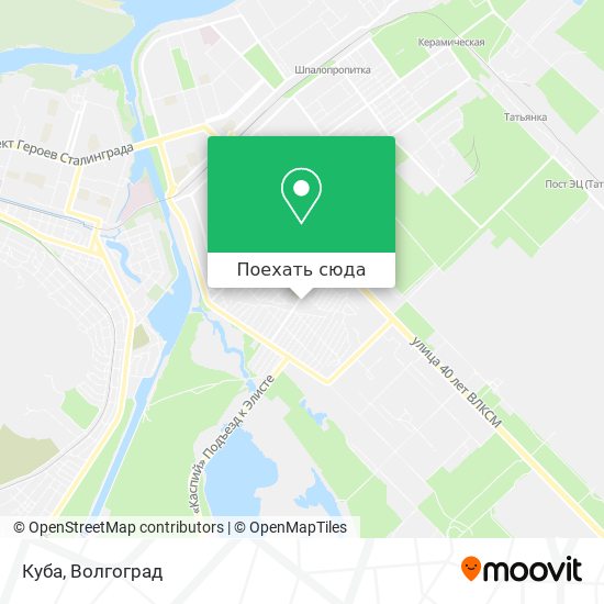 Карта Куба