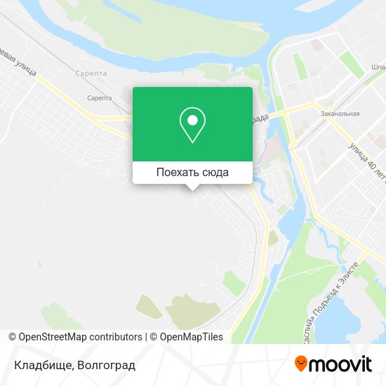 Карта Кладбище