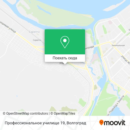 Карта Профессиональное училище 19