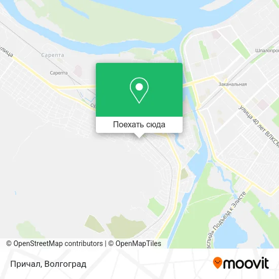 Карта Причал