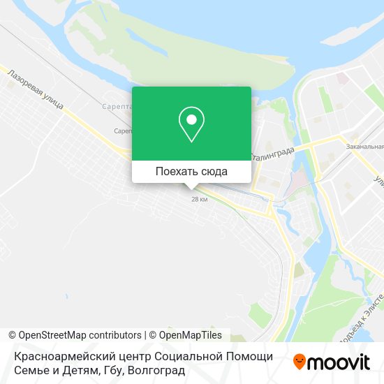 Карта Красноармейский центр Социальной Помощи Семье и Детям, Гбу