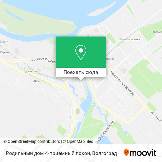 Карта Родильный дом 4-приёмный покой