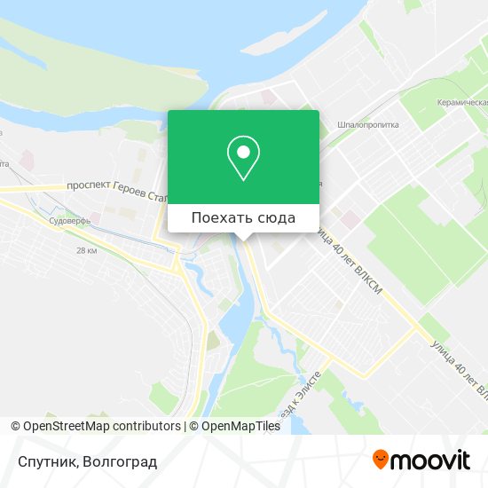 Карта Спутник