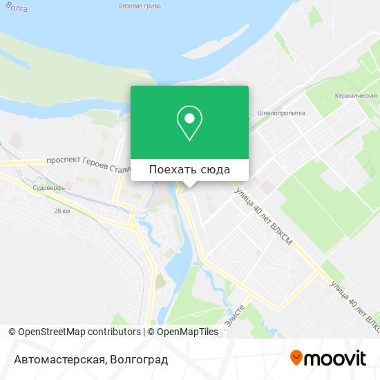 Карта Автомастерская