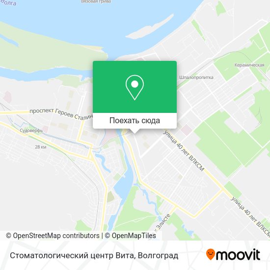 Карта Стоматологический центр Вита