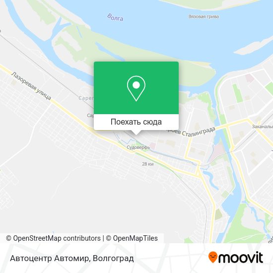 Карта Автоцентр Автомир