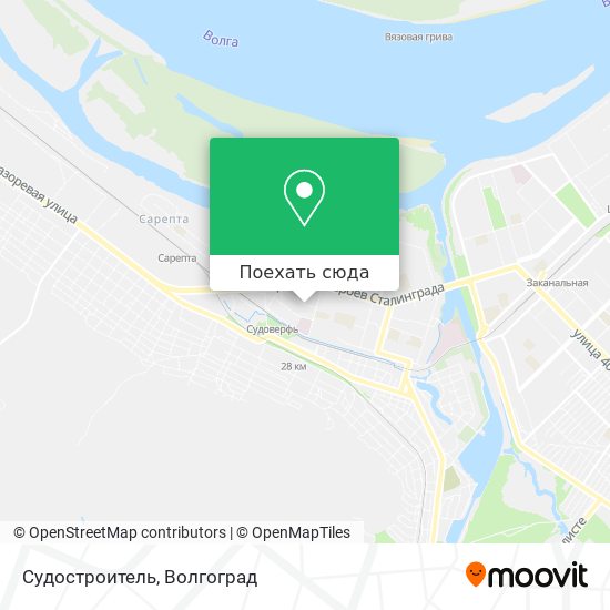 Карта Судостроитель