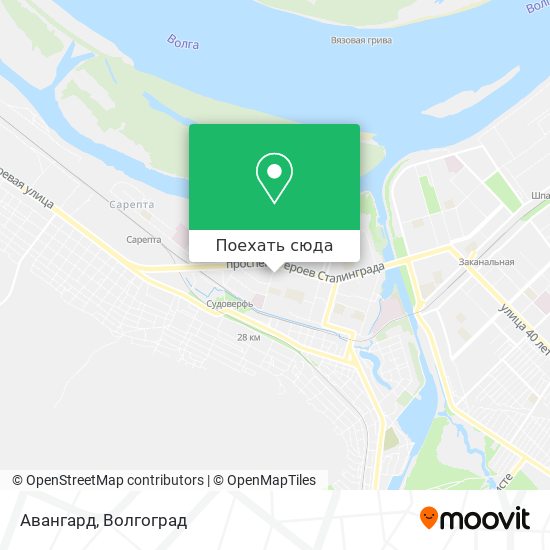 Карта Авангард