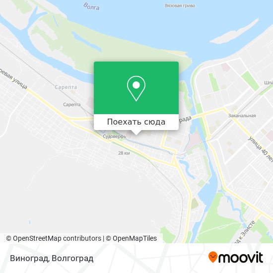 Карта Виноград