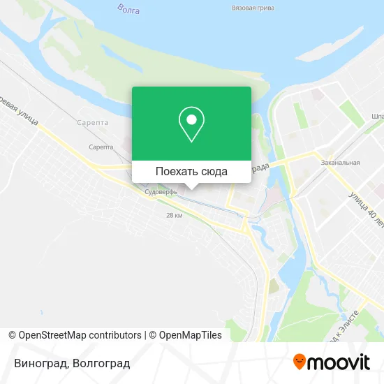 Карта Виноград
