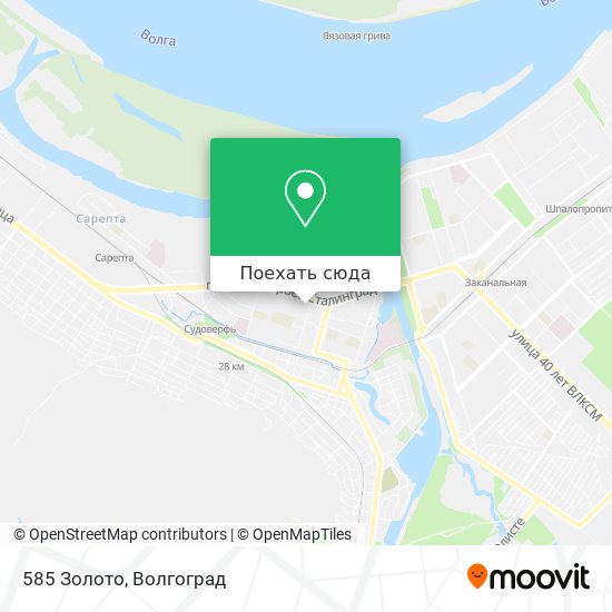 Карта 585 Золото