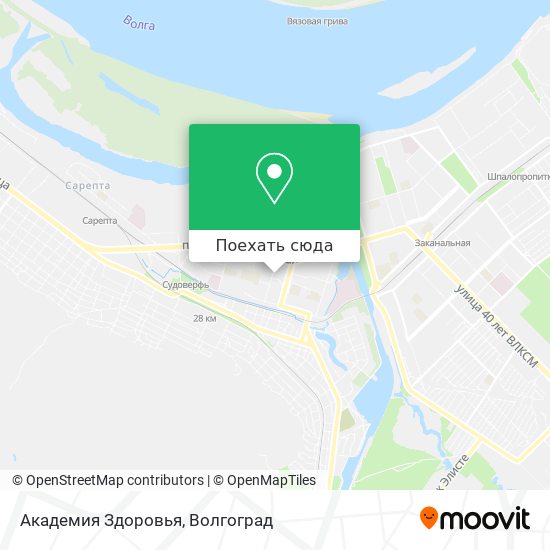 Карта Академия Здоровья