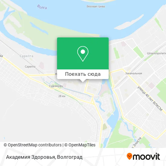 Карта Академия Здоровья