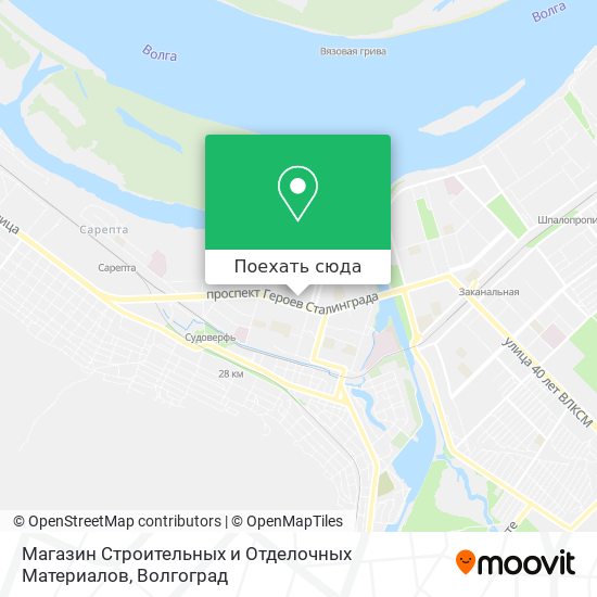 Карта Магазин Строительных и Отделочных Материалов