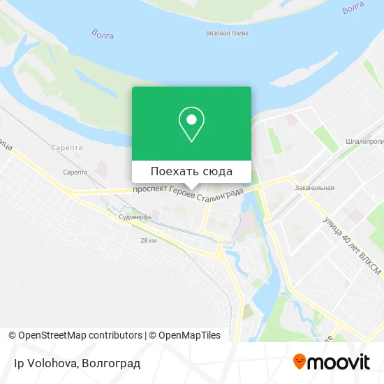 Карта Ip Volohova