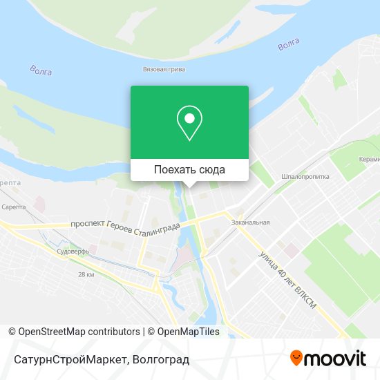 Карта СатурнСтройМаркет