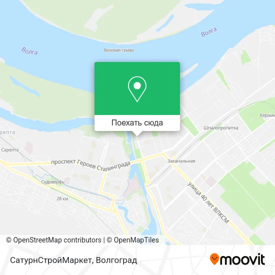 Карта СатурнСтройМаркет