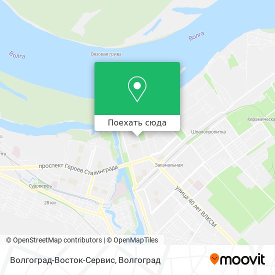 Карта Волгоград-Восток-Сервис