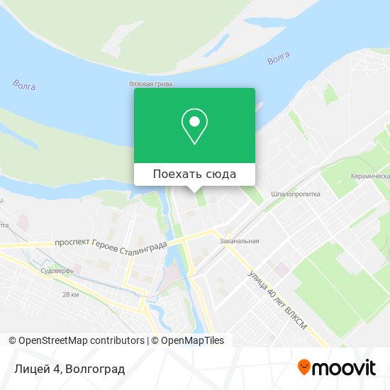 Карта Лицей 4