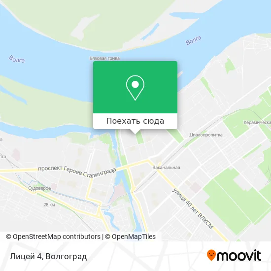 Карта Лицей 4